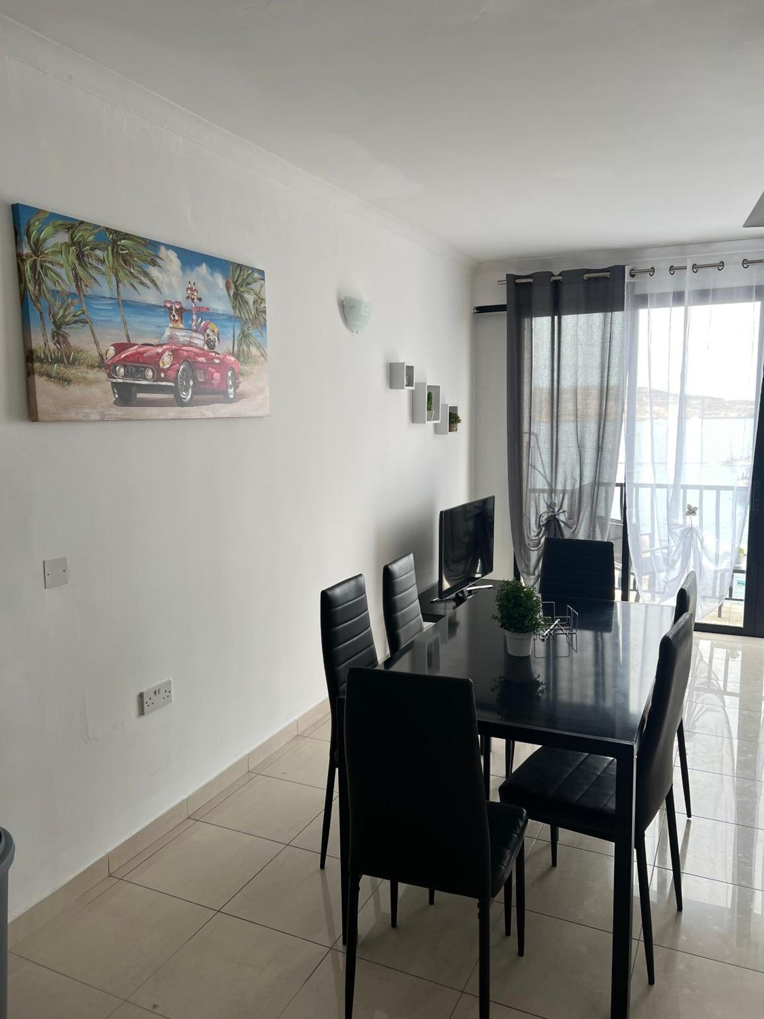 Апартаменты Sea View Penthouse Сент-Полс-Бей Экстерьер фото